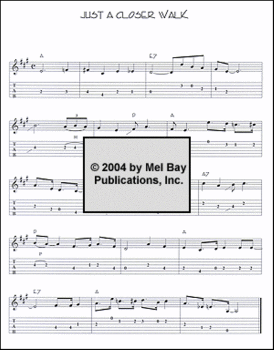 Guitar Journals - Sacred Flatpicking Guitar scores gallery preview page 6