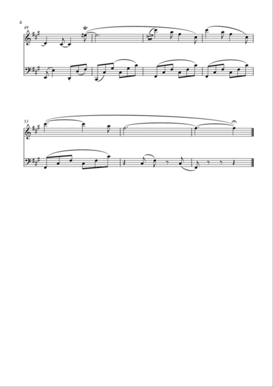 Venetian Boat Song Op. 30, No. 6 Bassoon scores gallery preview page 4