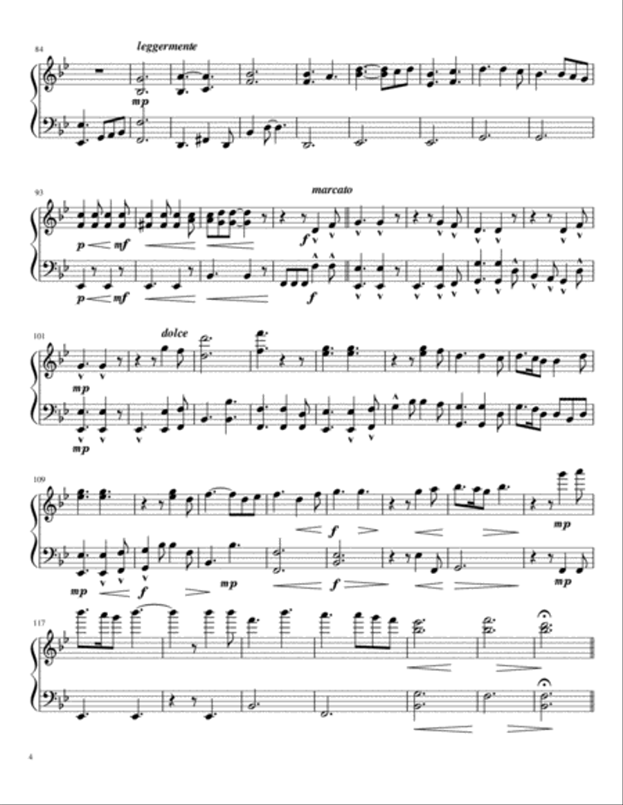 Hallelujah Small Ensemble scores gallery preview page 5