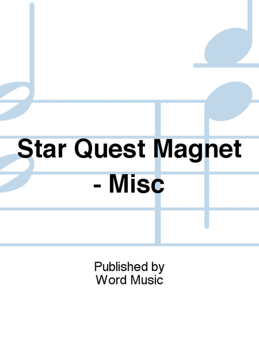 Star Quest Magnet - Misc