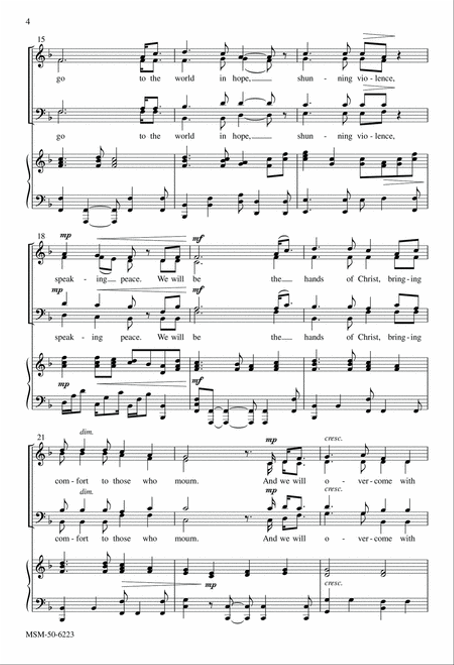 Go to the World 4-Part scores gallery preview page 4