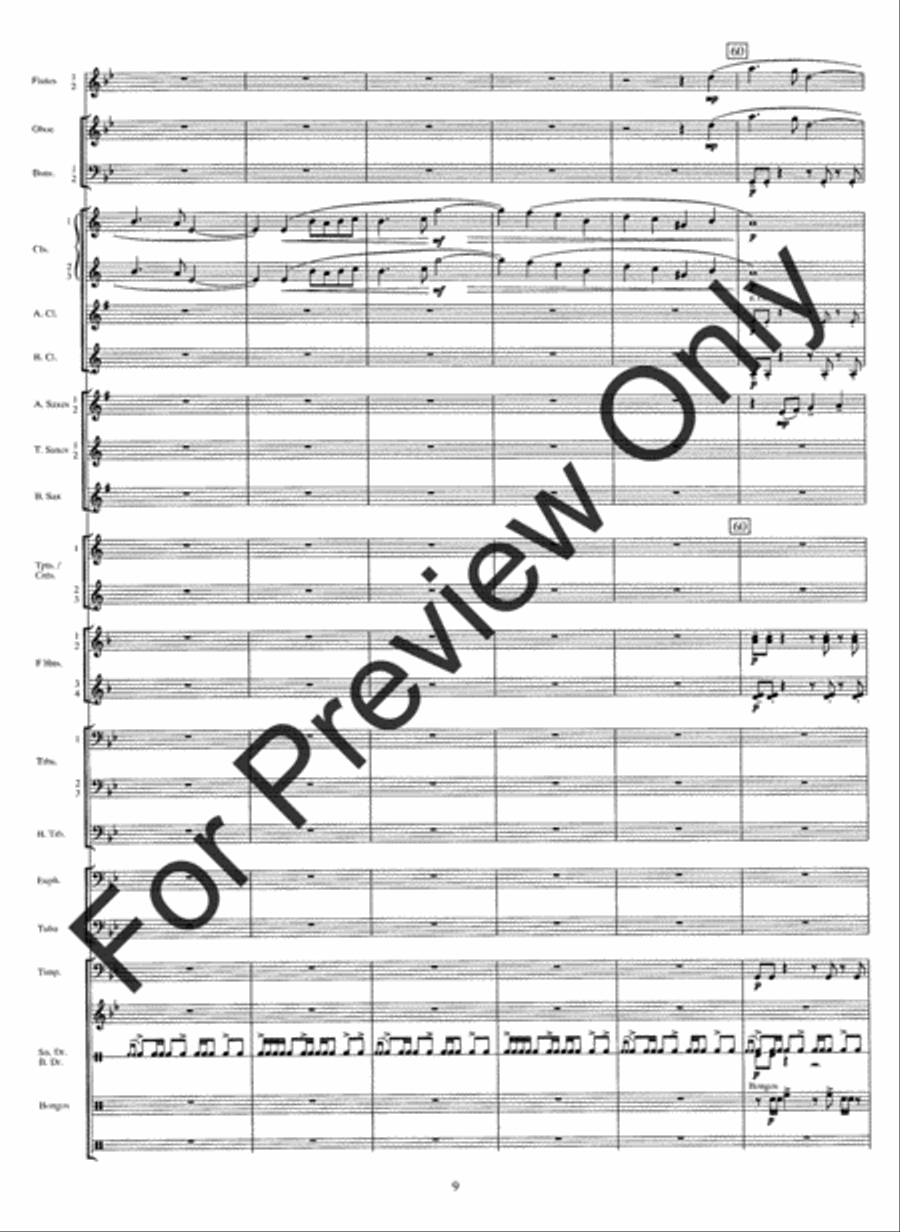 From The Summit (Score) Concert Band scores gallery preview page 12