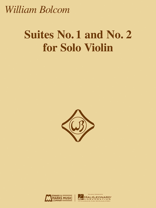 Book cover for Suites No. 1 and No. 2