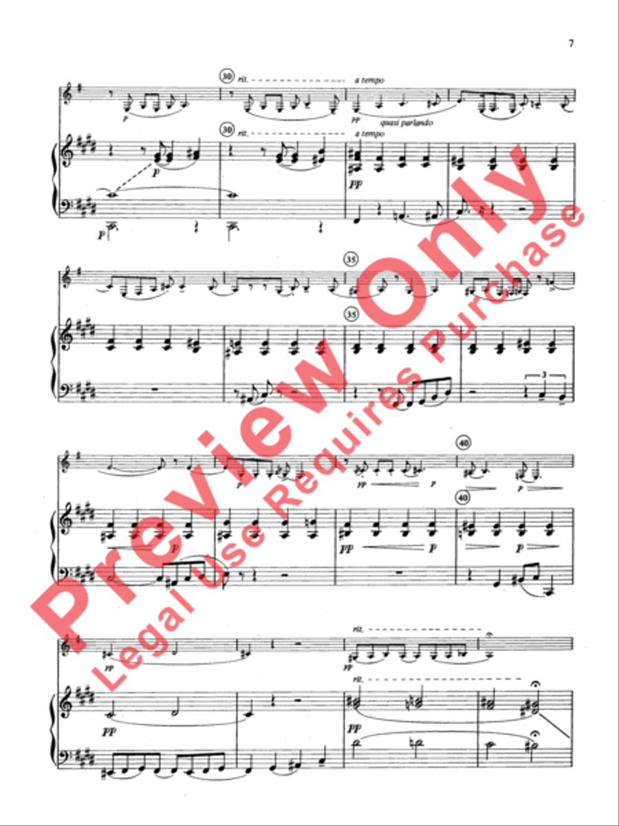 Gershwin Preludes Gershwin Preludes Small Ensemble scores gallery preview page 8