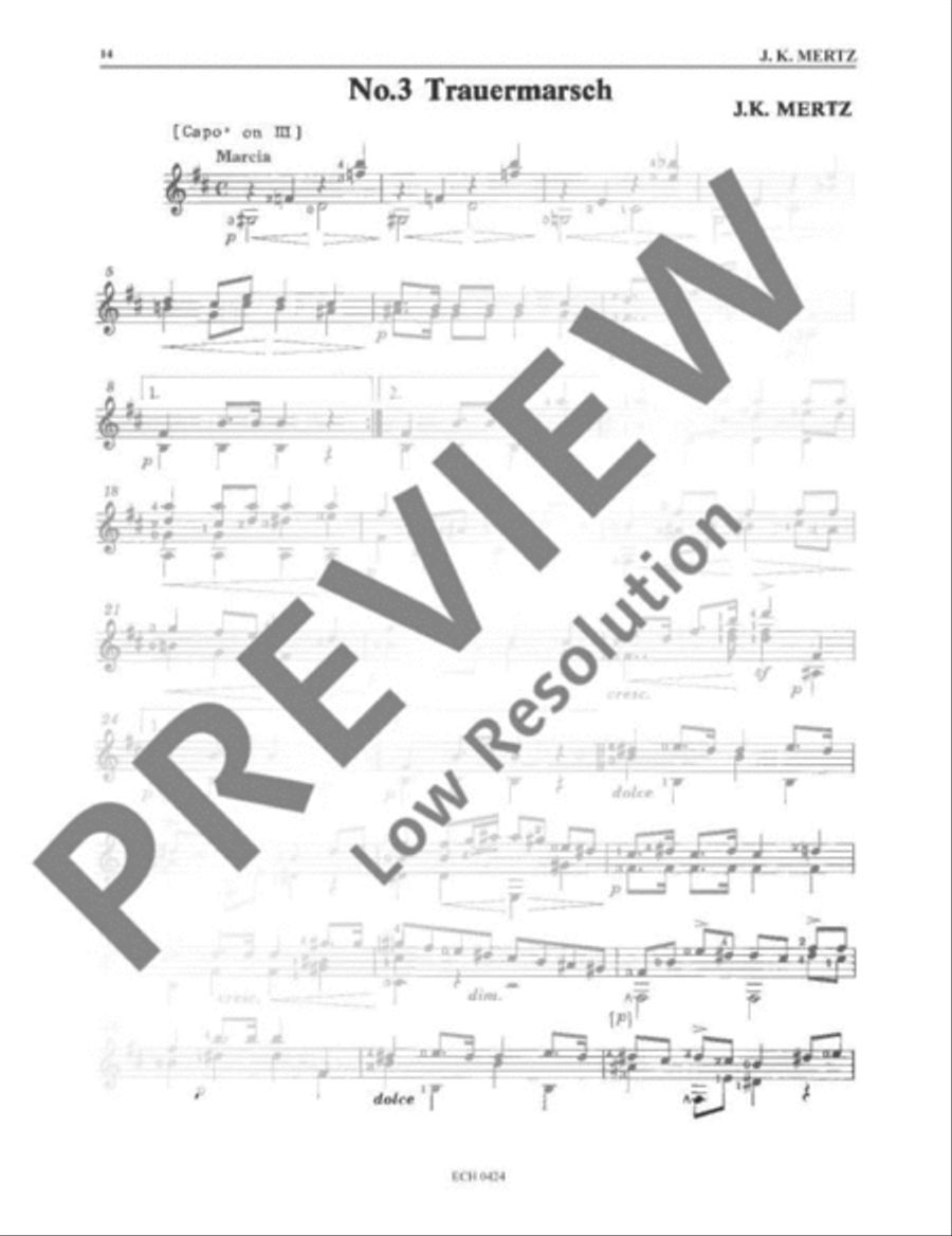 Guitar Works Guitar Works Classical Guitar scores gallery preview page 15