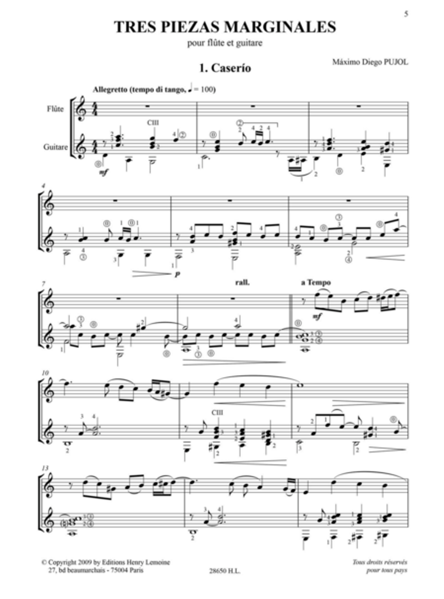 Piezas marginales (3) Flute scores gallery preview page 2