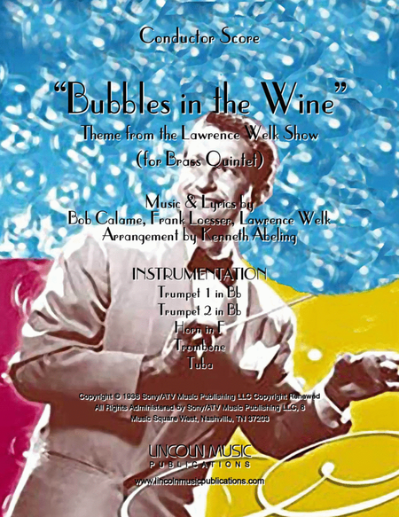 Bubbles In The Wine by Frank Loesser Brass Ensemble - Digital Sheet Music