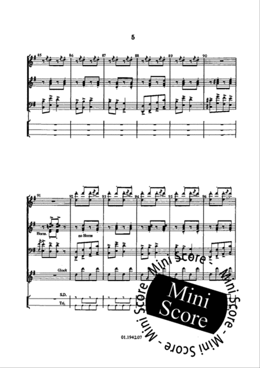Ronde et Danse Ronde et Danse Concert Band scores gallery preview page 9