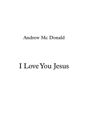Book cover for I Love You Jesus