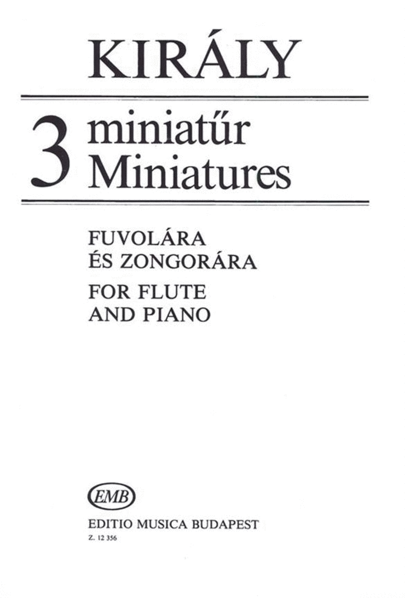 3 Miniaturen