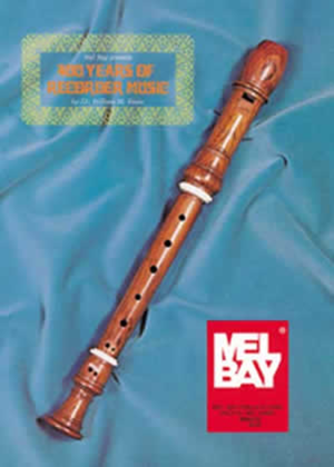 Book cover for 400 Years of Recorder Music
