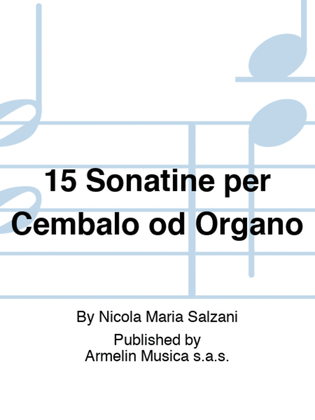 15 Sonatine per Cembalo od Organo