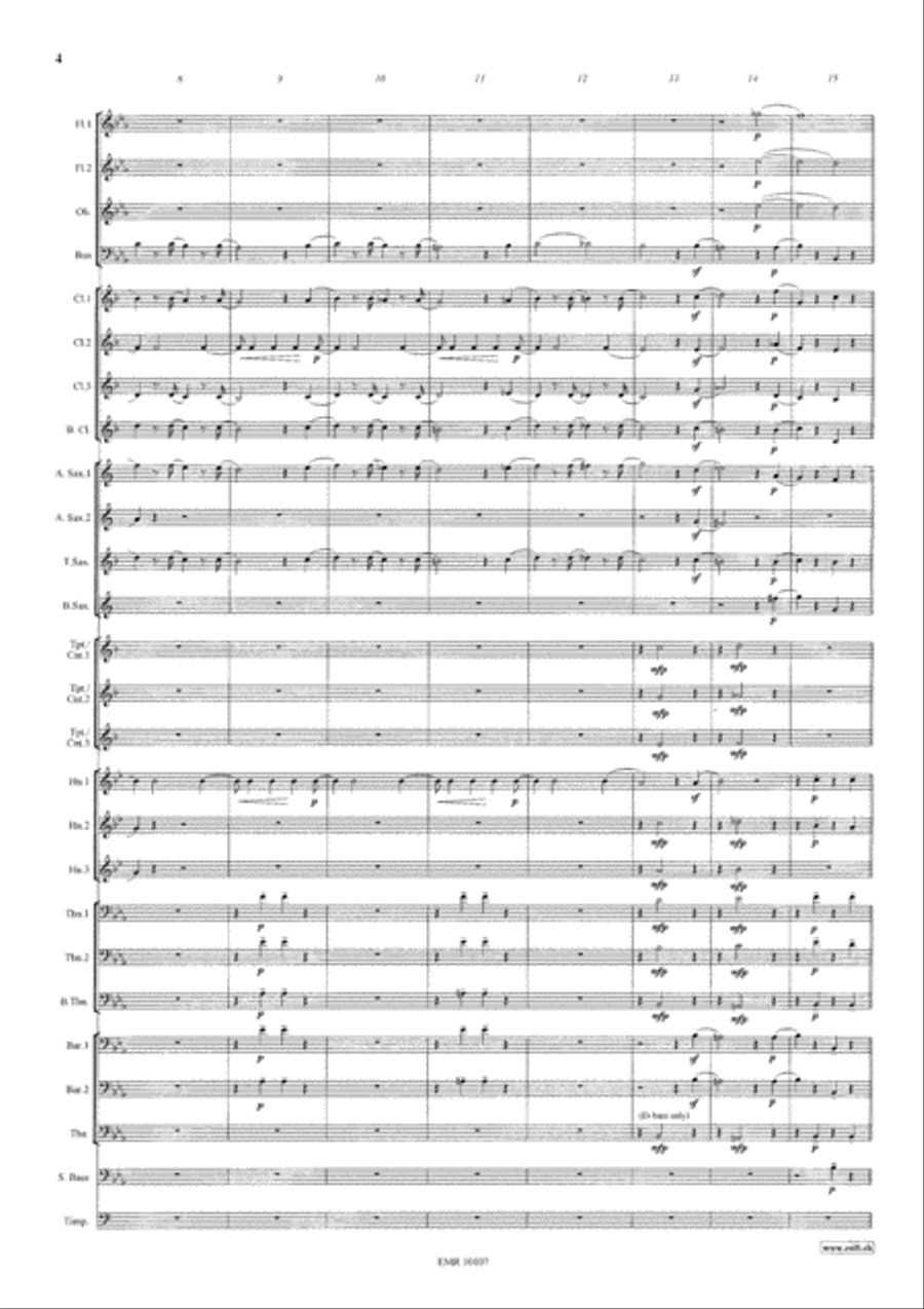 The Magic Flute Overture Concert Band scores gallery preview page 5