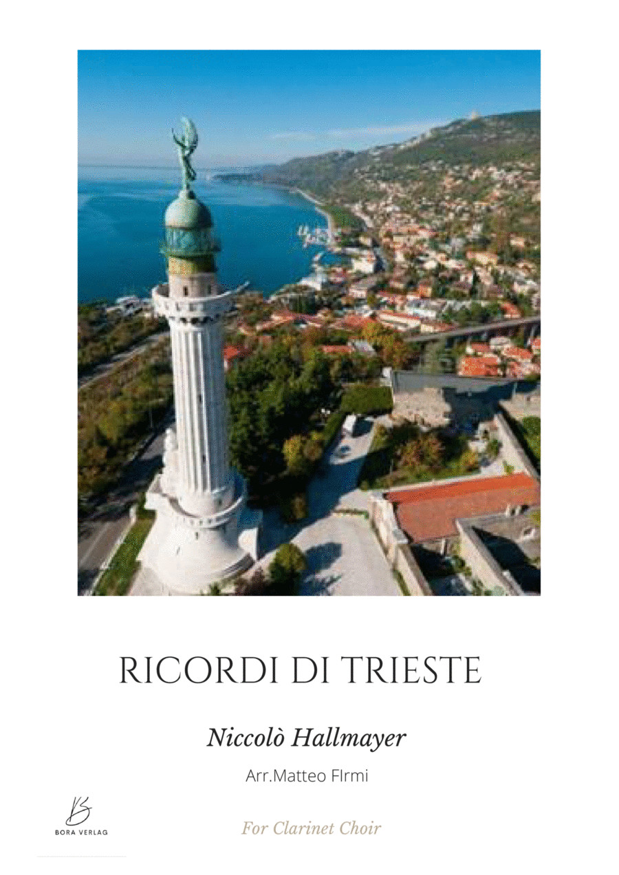 Ricordo di Trieste Woodwind Ensemble scores gallery preview page 1