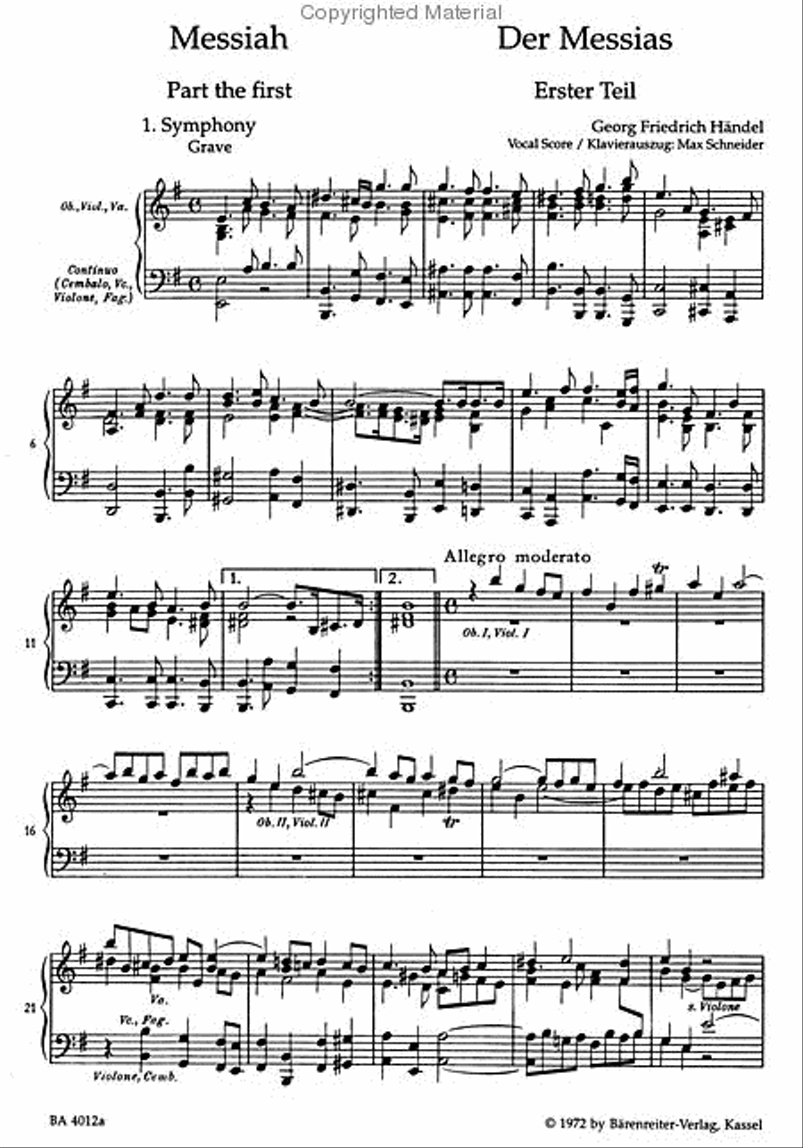 Der Messias HWV 56 SSATB scores gallery preview page 2