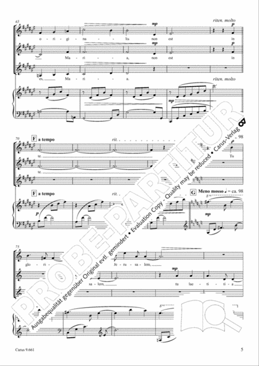 Tota pulchra es SSA scores gallery preview page 6