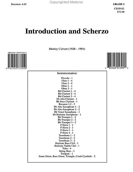 Introduction and Scherzo