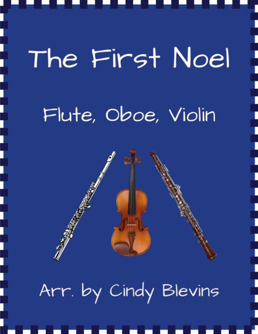 The First Noel, for Flute, Oboe and Violin image number null