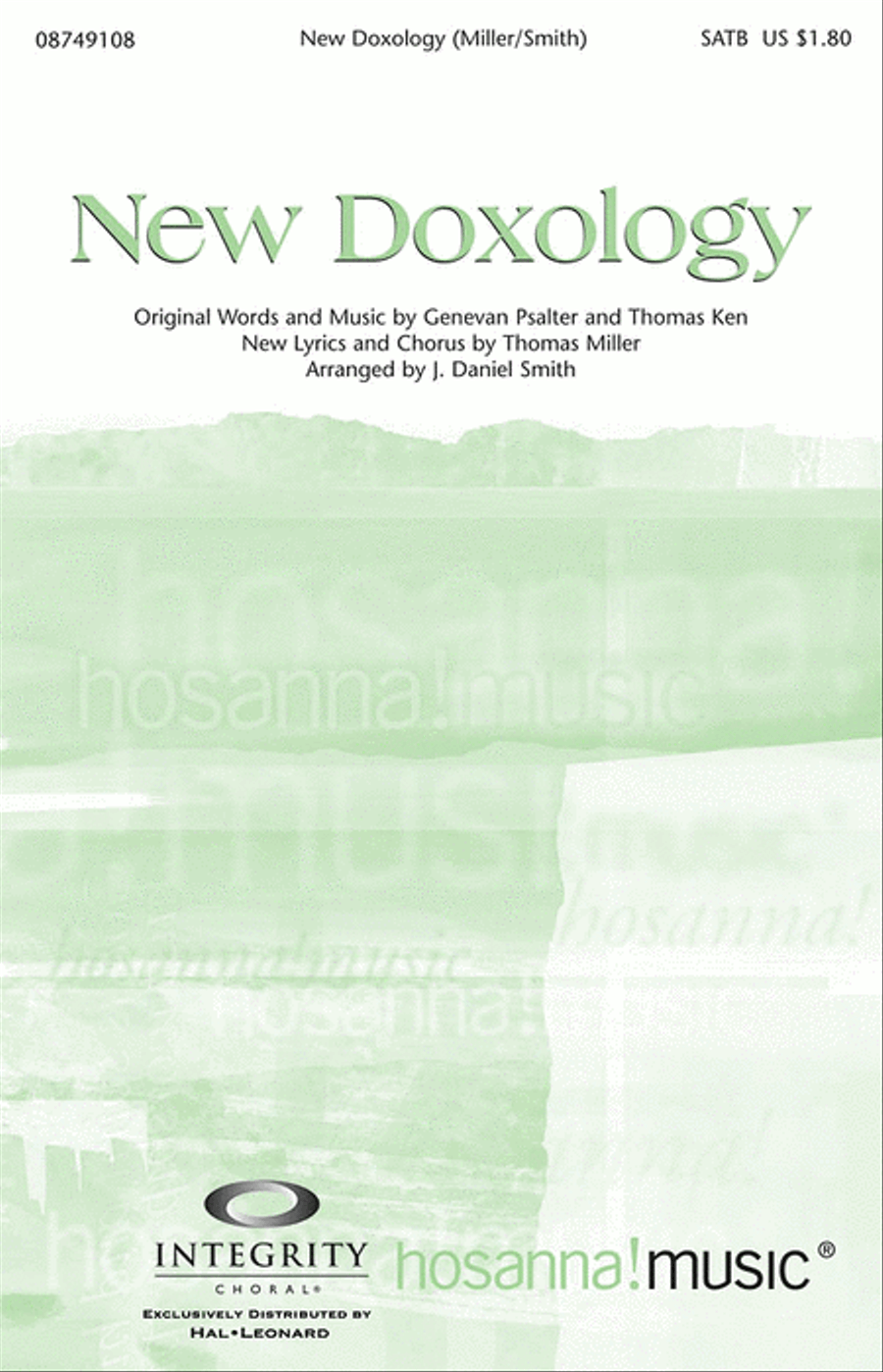 New Doxology New Doxology 4-Part scores gallery preview page 1
