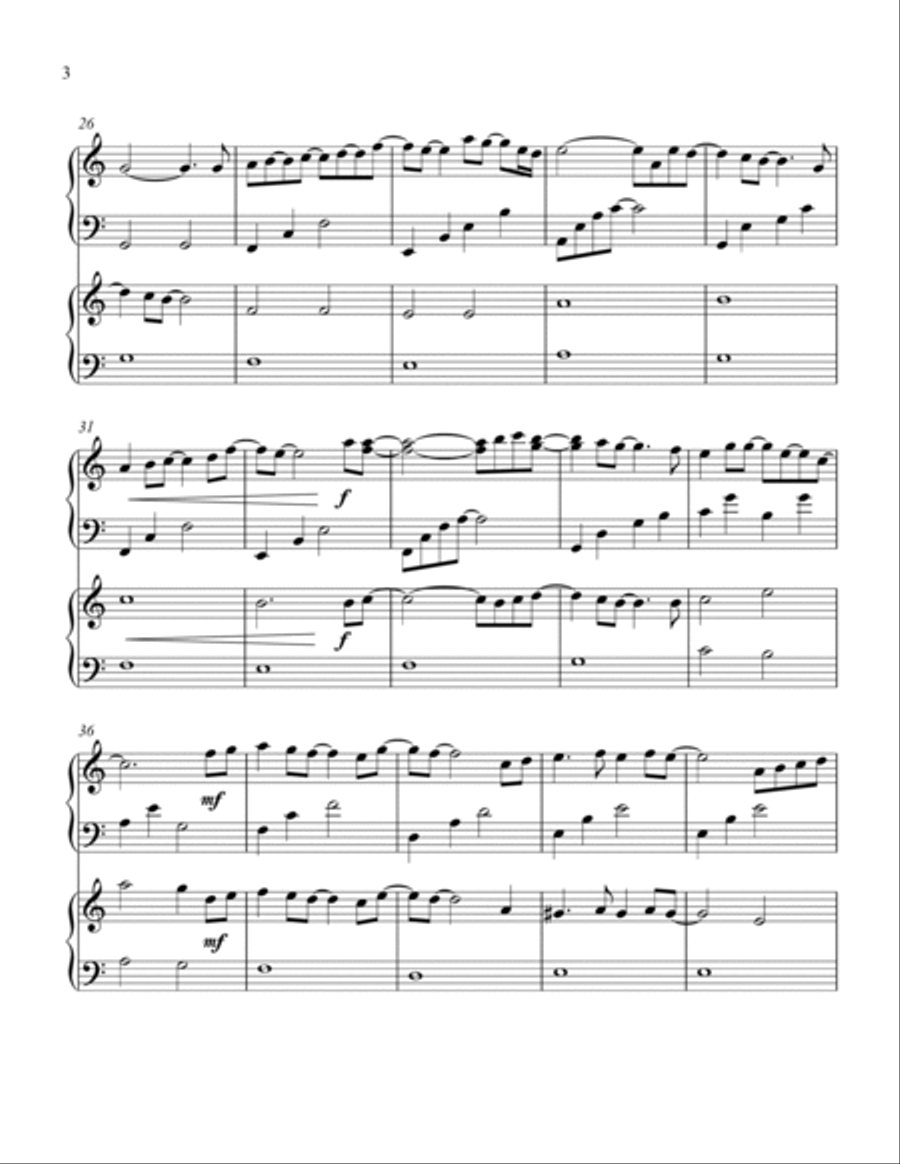 Mary, Did You Know? Harp scores gallery preview page 4