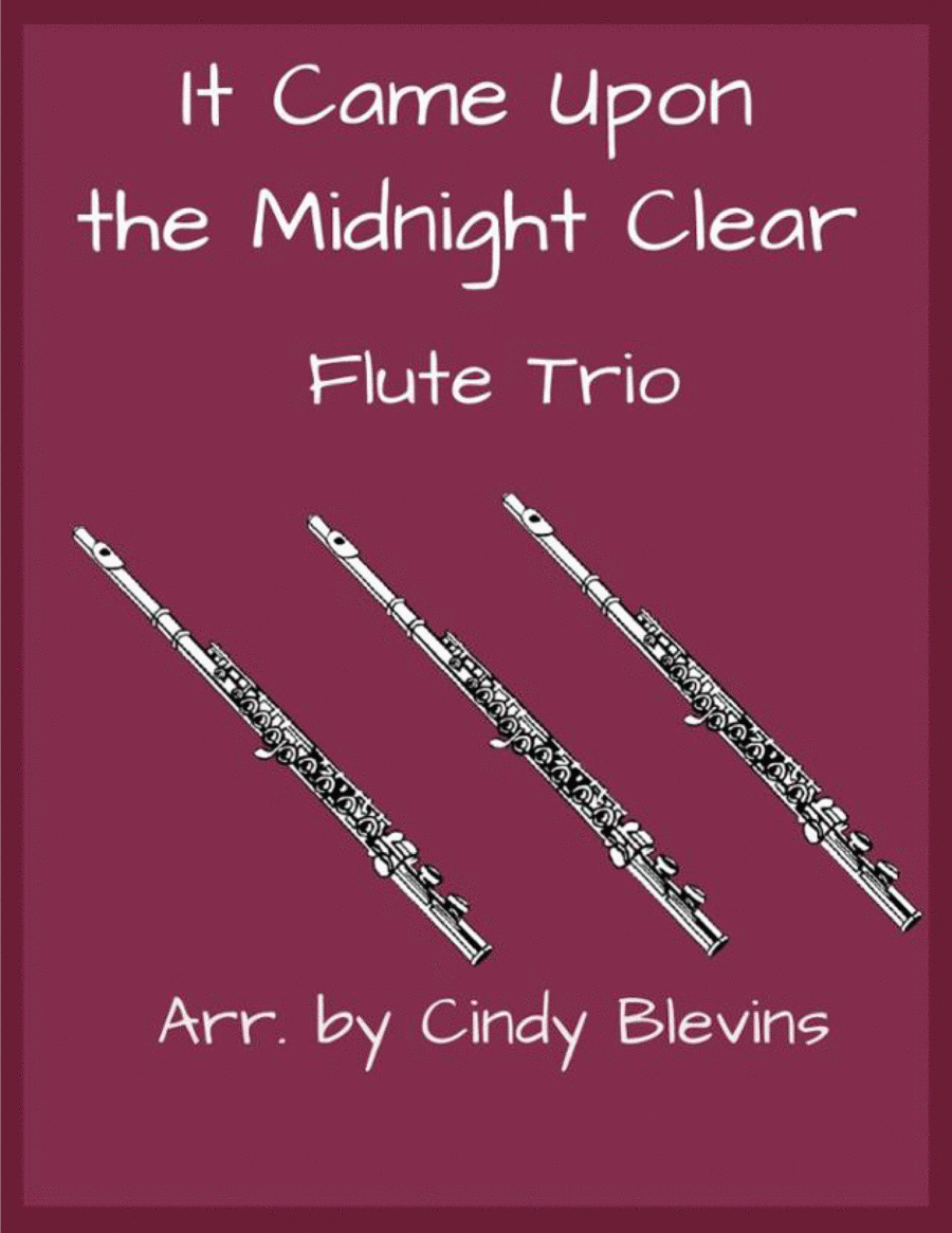 It Came Upon the Midnight Clear, for Flute Trio Flute Trio scores gallery preview page 1