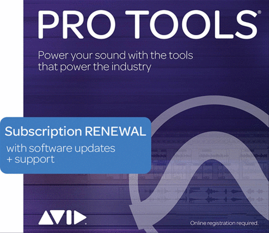 Pro Tools - 1-Year Subscription Renewal