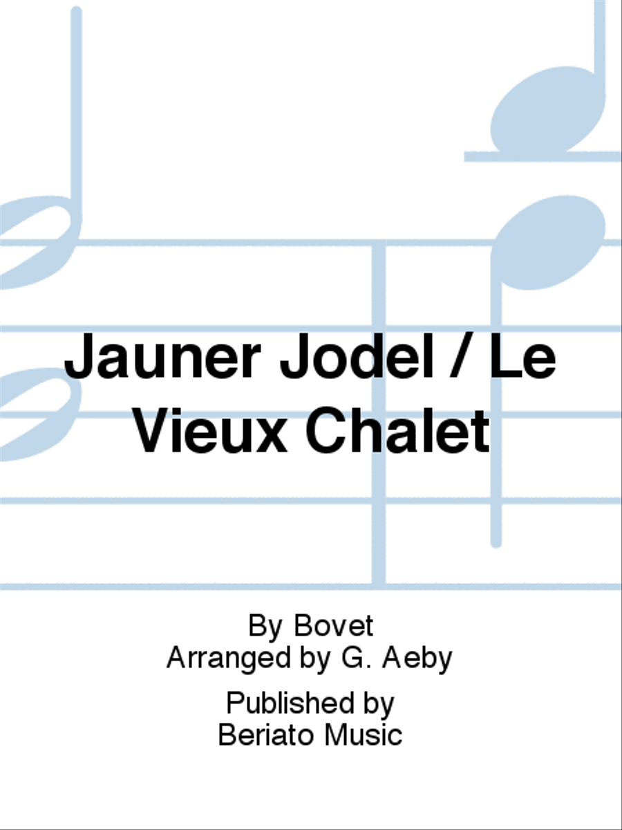 Jauner Jodel / Le Vieux Chalet Concert Band scores gallery preview page 1