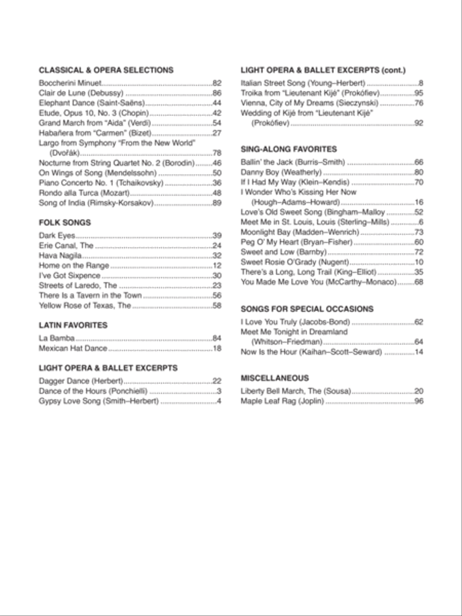 Alfred's Basic Adult Piano Course All-Time Favorites, Book 2 Voice scores gallery preview page 3