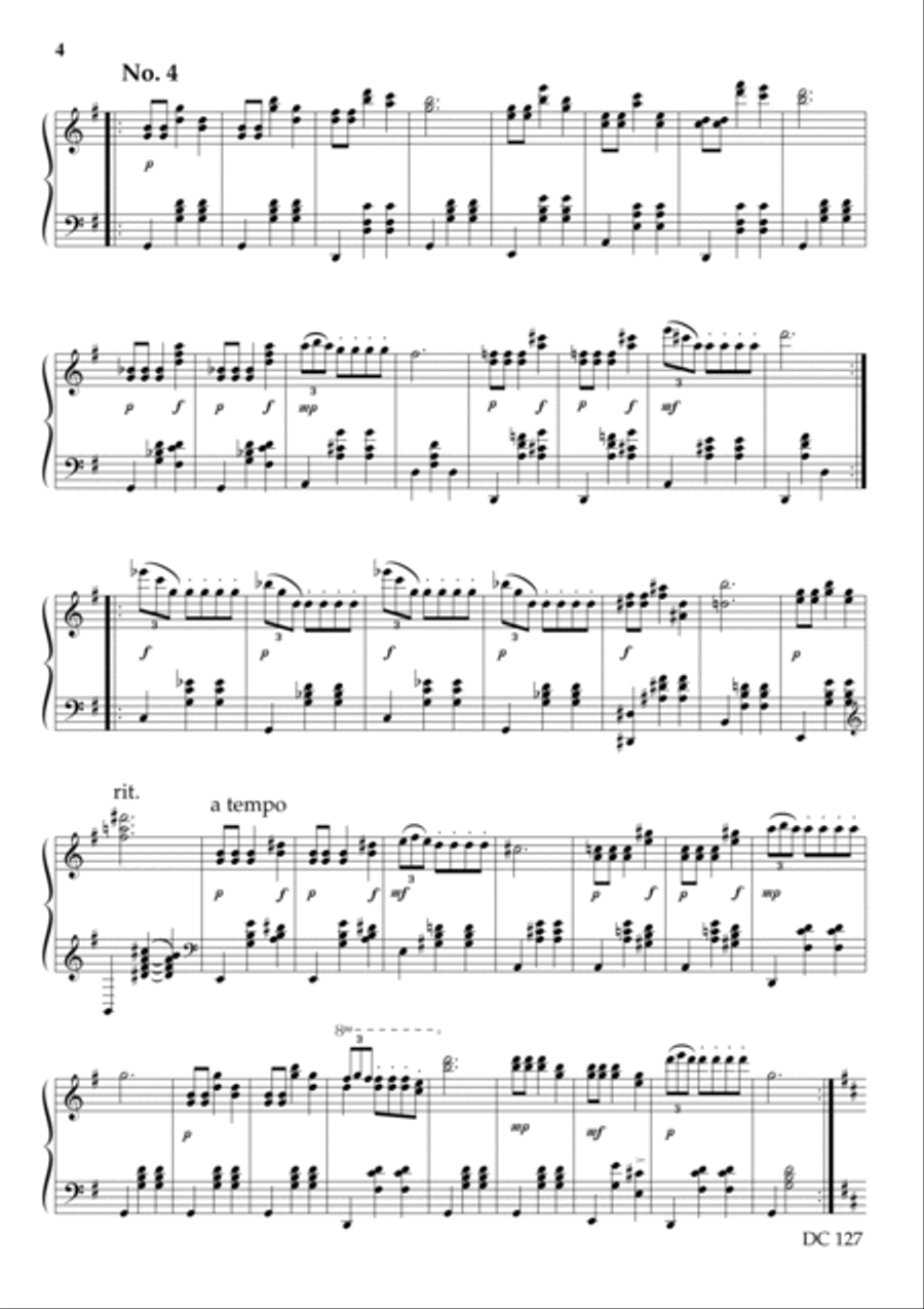 Schubertiana Schubertiana Piano Solo scores gallery preview page 4