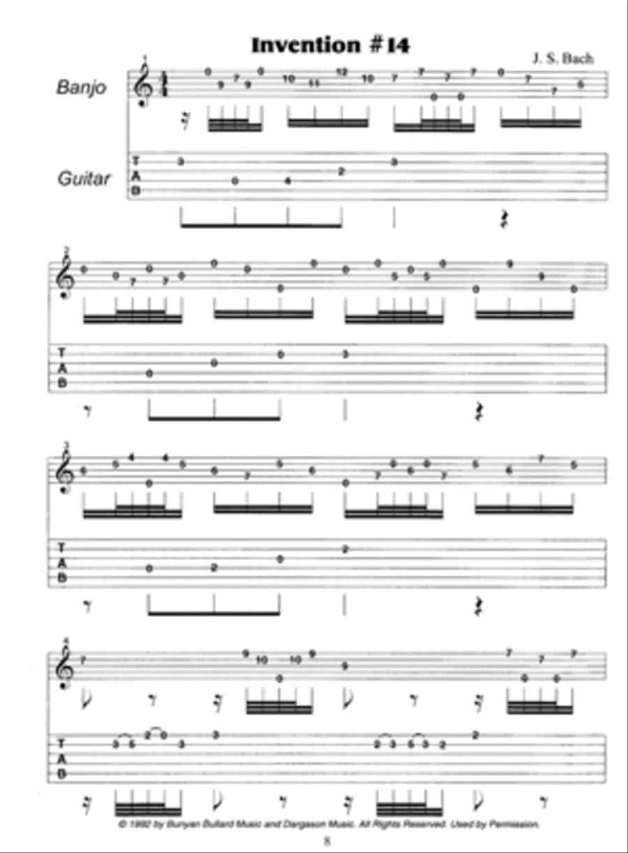 Bach for the Banjo 5-String Banjo scores gallery preview page 5
