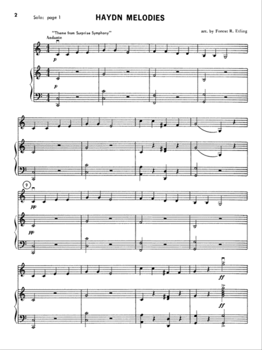 Solo Time for Strings, Book 3 Chamber Orchestra scores gallery preview page 10