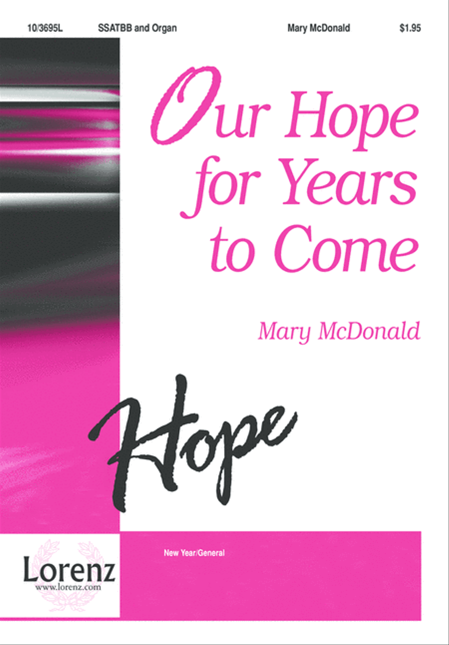 Our Hope for Years to Come SSATBB scores gallery preview page 2