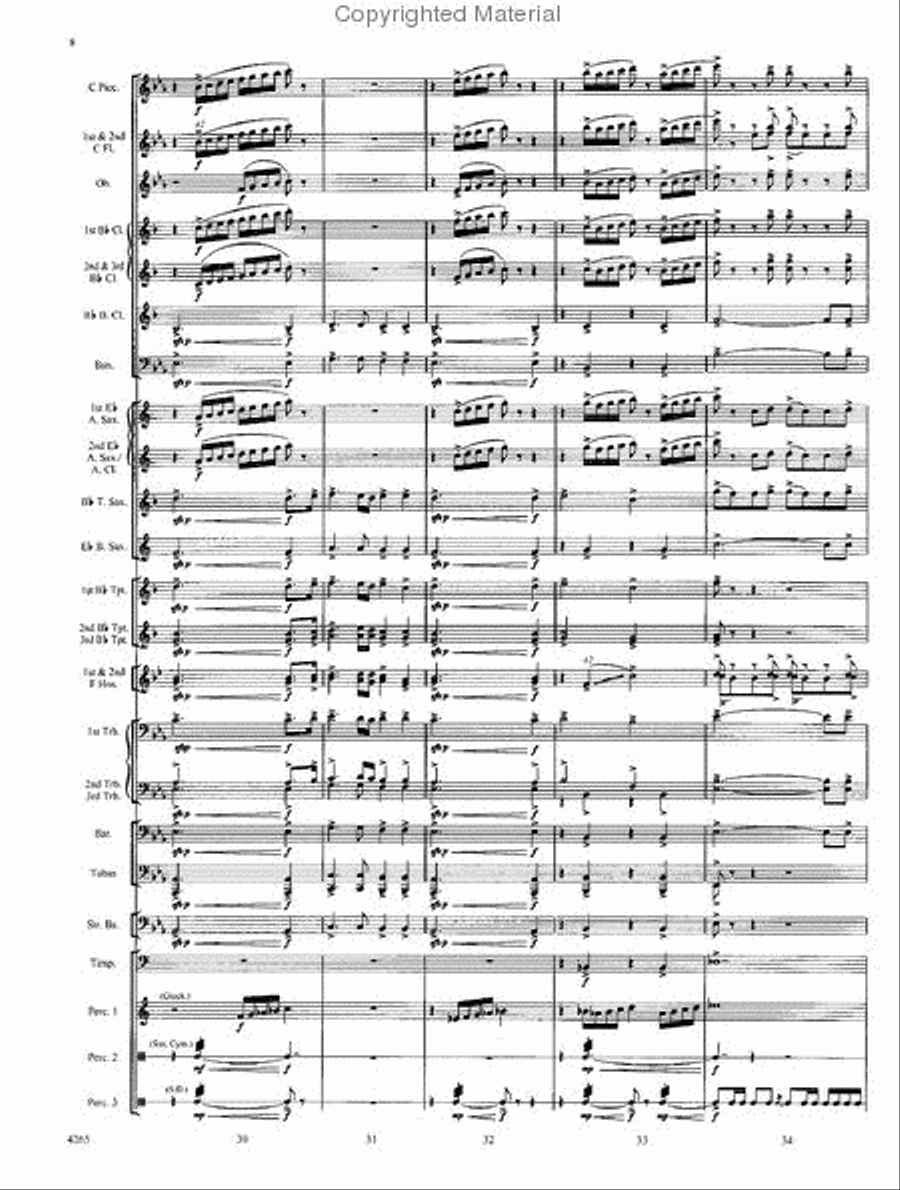 River of Life Concert Band scores gallery preview page 7