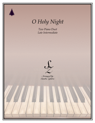 Book cover for O Holy Night (2 piano duet)