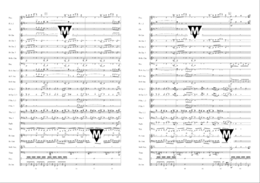The Tears of a Clown Concert Band scores gallery preview page 9
