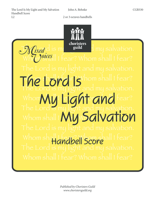 Lord Is My Light and My Salvation - Handbell Score