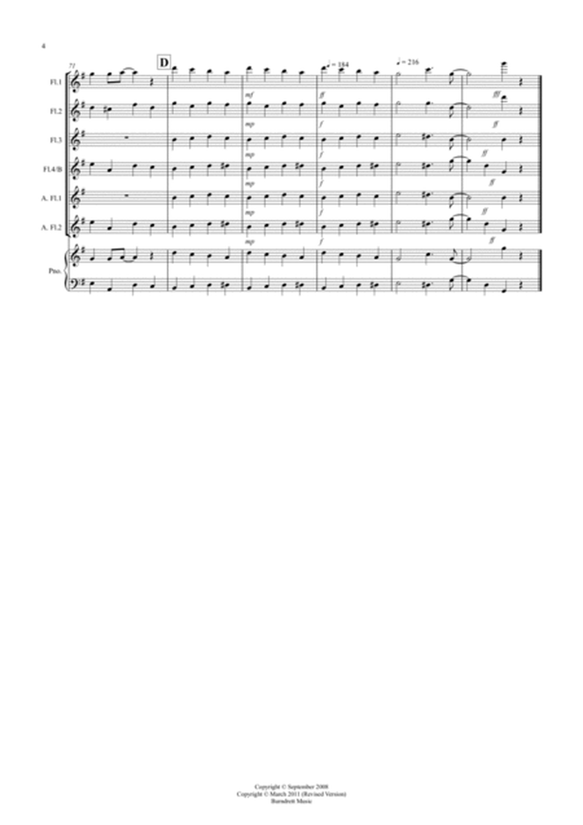 Good King Wenceslas (Jazzy Style!) for flute Quartet image number null