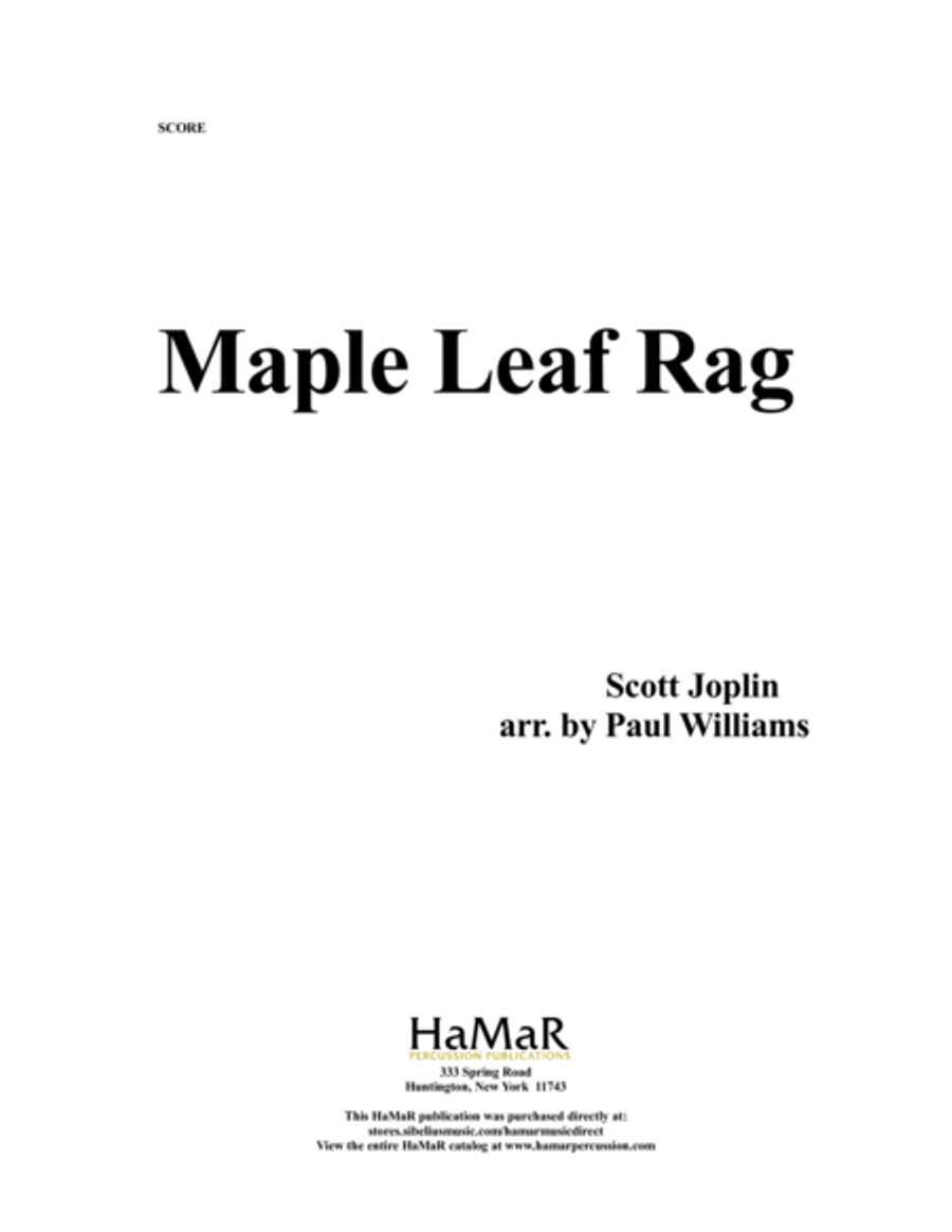 Maple Leaf Rag