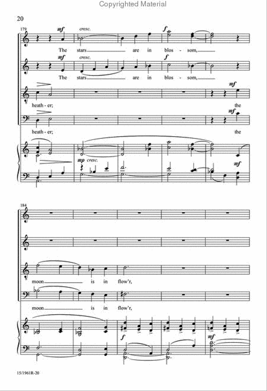 Sing All Ye Joyful 4-Part scores gallery preview page 19