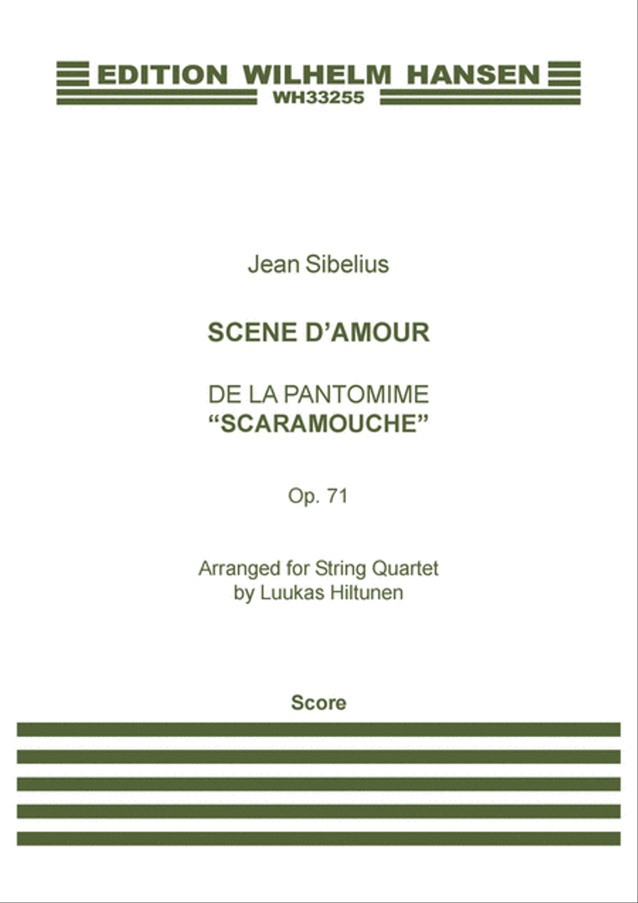Scene D'Amour Scene D'Amour String Quartet scores gallery preview page 1
