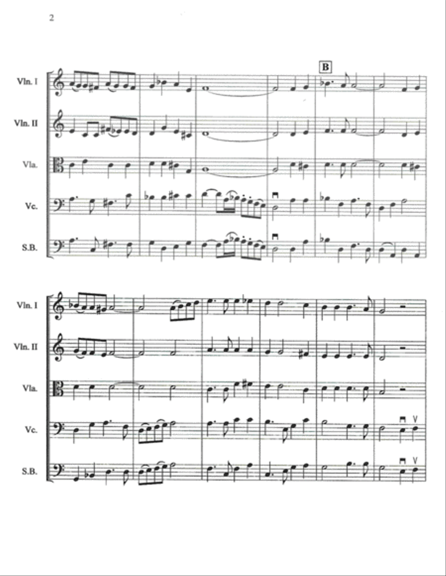 Chopin's Polonaise in Ab String Orchestra scores gallery preview page 5