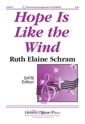 Book cover for Hope Is Like the Wind