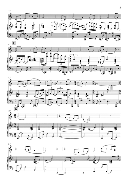 Minuet in D-minor - EASY (horn in F & piano) image number null