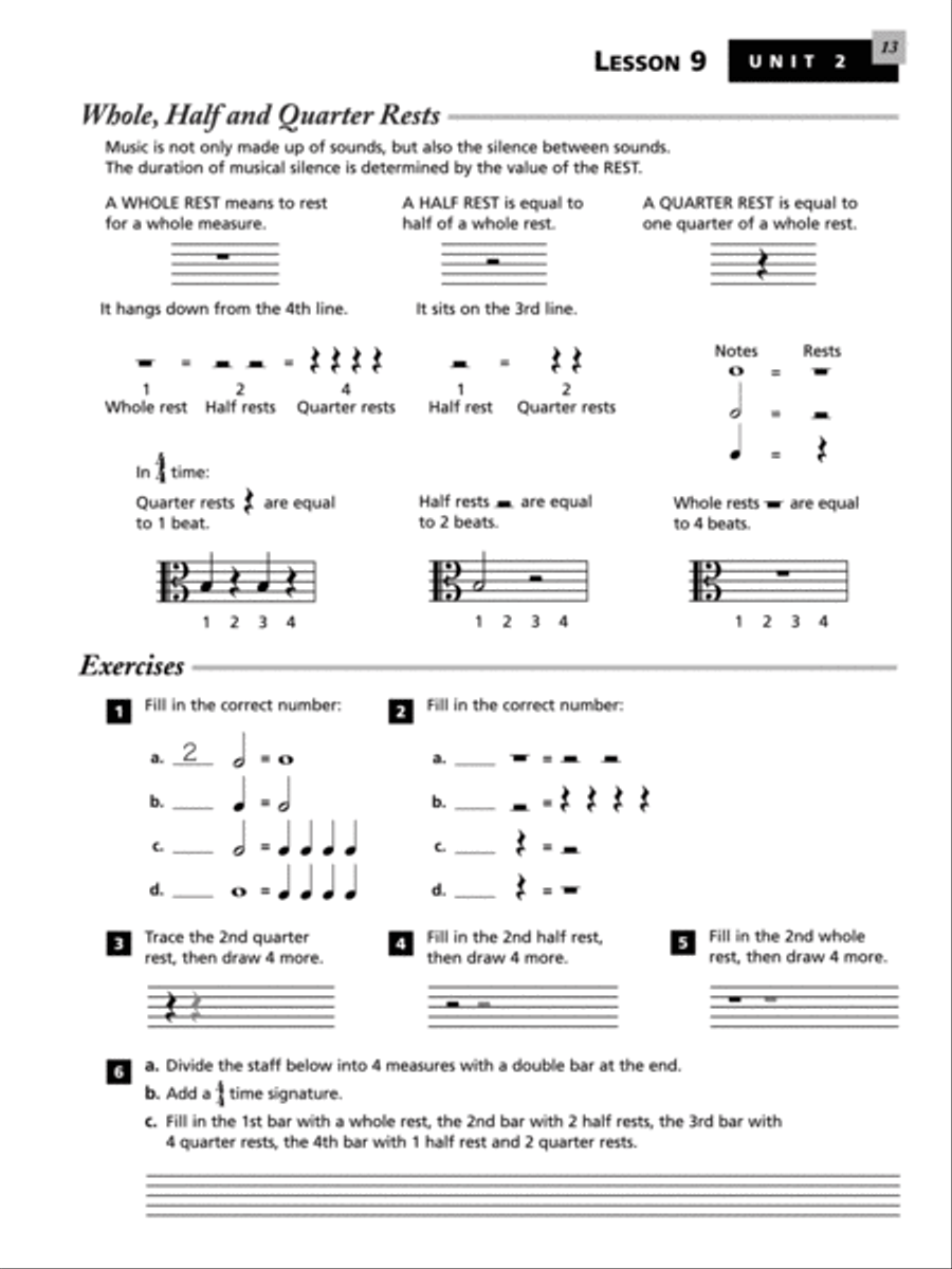 Alfred's Essentials of Music Theory Viola scores gallery preview page 10