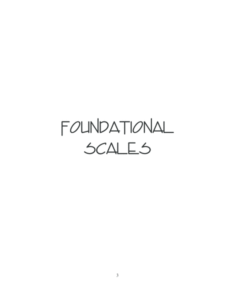 Guitar Journals - Scales