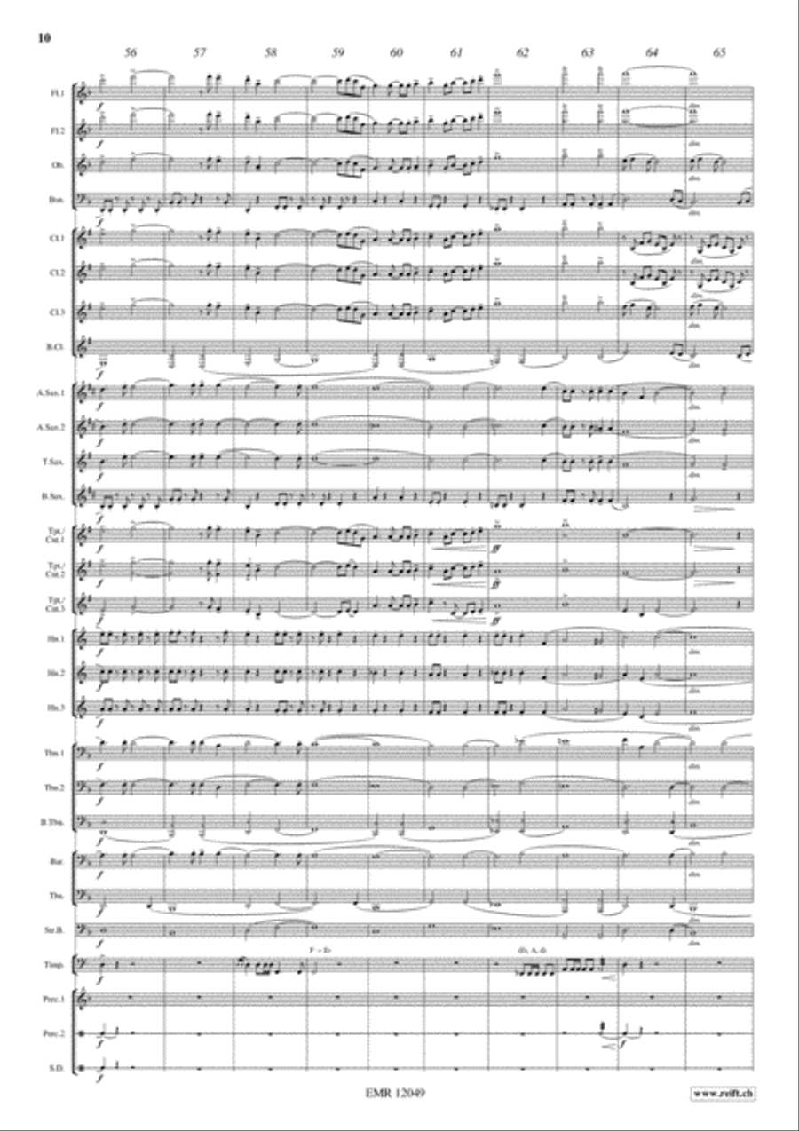 Rambo Concert Band scores gallery preview page 11