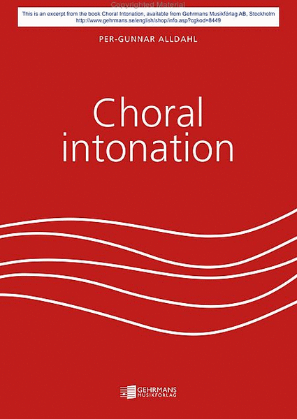 Choral Intonation