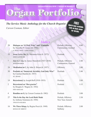 The Organist's Library, Vol 66