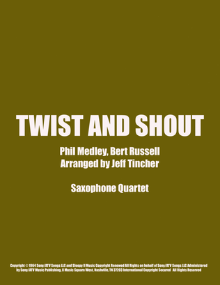 Book cover for Twist And Shout