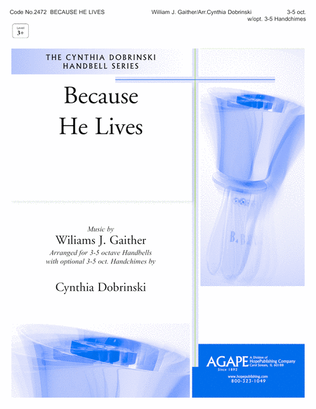 Book cover for Because He Lives